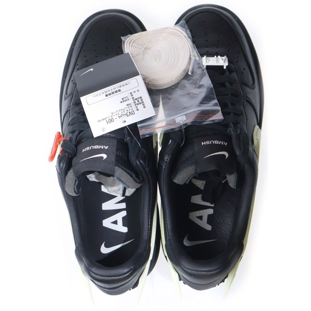 NIKE(ナイキ) ×AMBUSH AIR FORCE 1 LOW SP アンブッシュ エアフォース1 ローカットスニーカー ブラック US8/26cm DV3464-001
