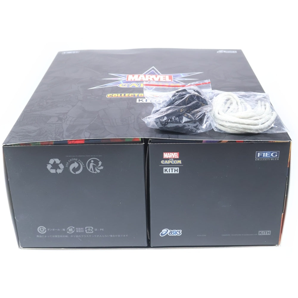 ASICS(アシックス) ×KITH ×MARVEL VS. CAPCOM GEL-KAYANO 14 RYU キス ゲルカヤノ ローカットスニーカー ホワイト/ブルー US10/28.0cm 1203B011