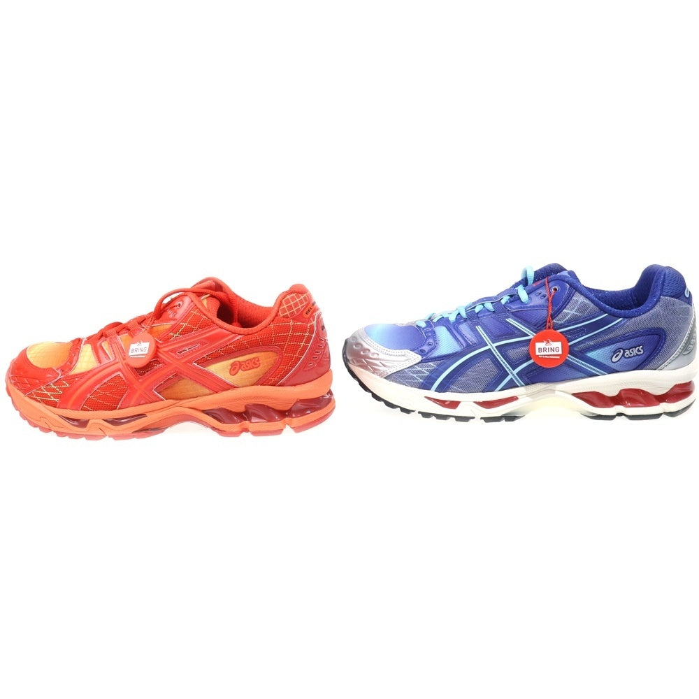 ASICS(アシックス) ×KITH ×MARVEL VS. CAPCOM GEL-KAYANO 10.1 DOUBLE BOX IRONMAN VS. MEGA MAN キス ゲルカヤノ ローカットスニーカー US10/28.0cm 1203B014/1203B015