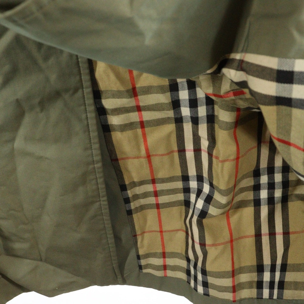 BURBERRYS(バーバリーズ) 90S 裏地 ノヴァチェック ステンカラーコート カーキ