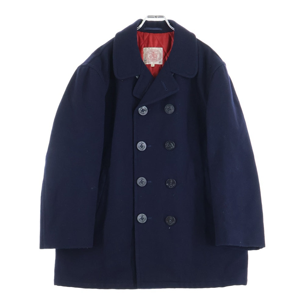 J.PRESS(ジェイプレス) ウール ピーコート ネイビー