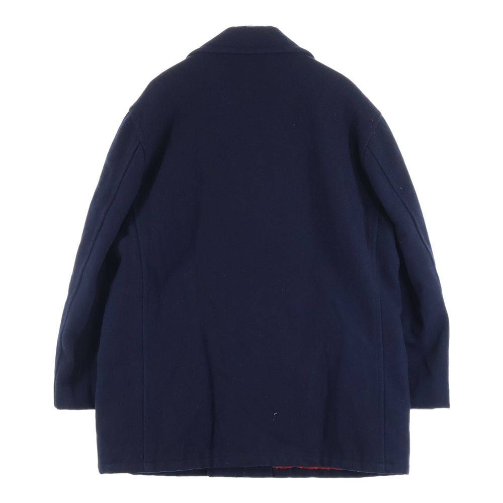 J.PRESS(ジェイプレス) ウール ピーコート ネイビー
