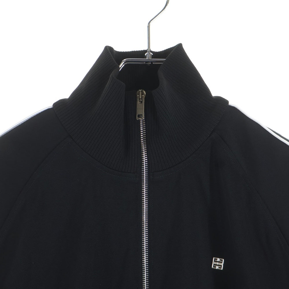GIVENCHY(ジバンシィ) アームロゴデザ オーバーサイズ インジップアップ トラックジャケット ブラック BMJ0MG30Q6