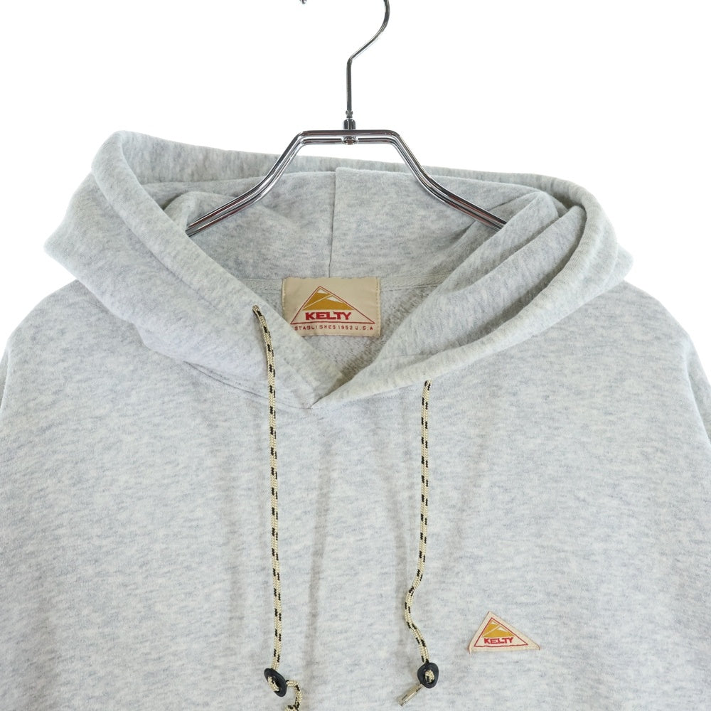 KELTY(ケルティ) コットン プルオーバーフーディー パーカー スウェット グレー 22AW-KEVT-002