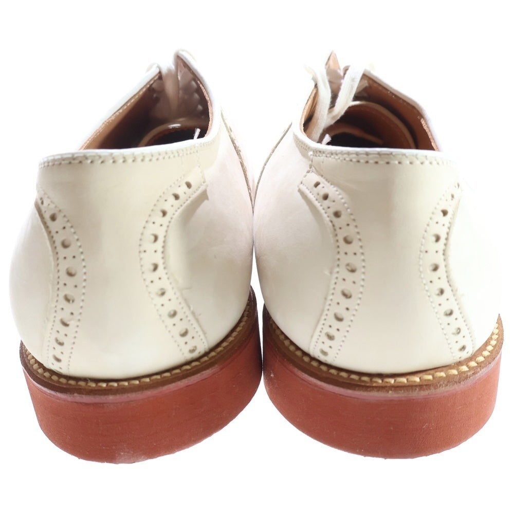 Alden(オールデン) ×SHIPS シップス スウェードレザー レースアップ ドレスシューズ アイボリー 9977