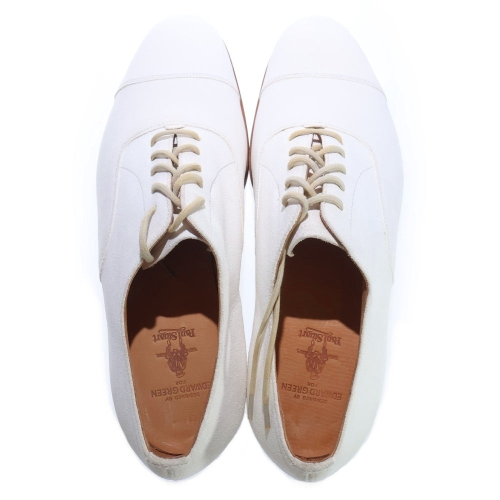 EDWARD GREEN(エドワードグリーン) 202 CHELSEA チェルシー スウェードレザー レースアップ ドレスシューズ ホワイト