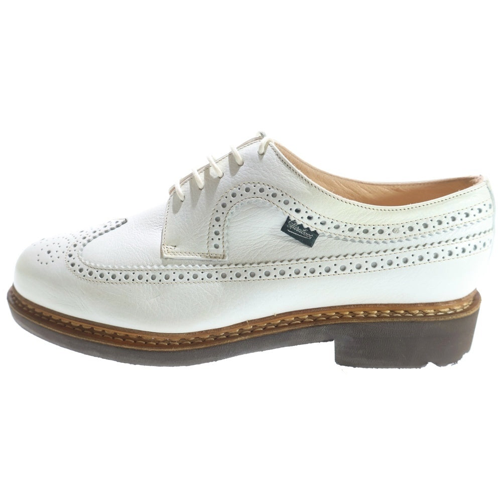 PARABOOT(パラブーツ) UNITED ARROWS別注 SEVRIER セヴィリエ ウィングチップ レザードレスシューズ ホワイト 851021