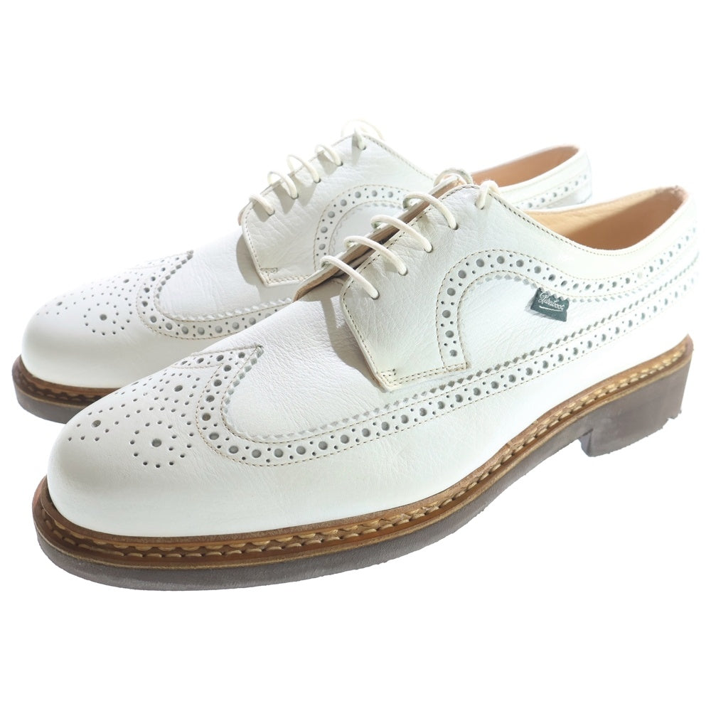 PARABOOT(パラブーツ) UNITED ARROWS別注 SEVRIER セヴィリエ ウィングチップ レザードレスシューズ ホワイト 851021