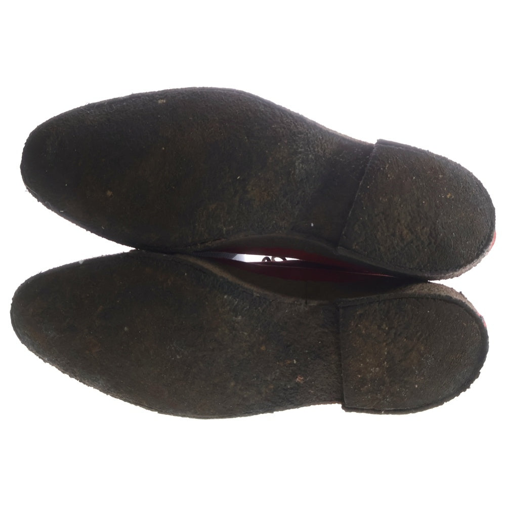 EDWARD GREEN(エドワードグリーン) MONZA モンザ スウェードレザー レースアップ チャッカブーツ レッド 98571