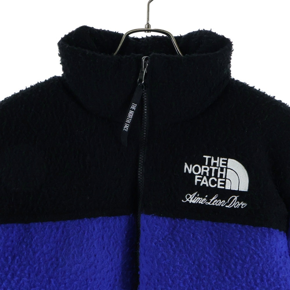 THE NORTH FACE(ザノースフェイス) ×Aime Leon Dore Casentino Nuptse Jacket エメ レオン ドレ カセンティーノヌプシジャケット ブルー/ブラック ND52506AD