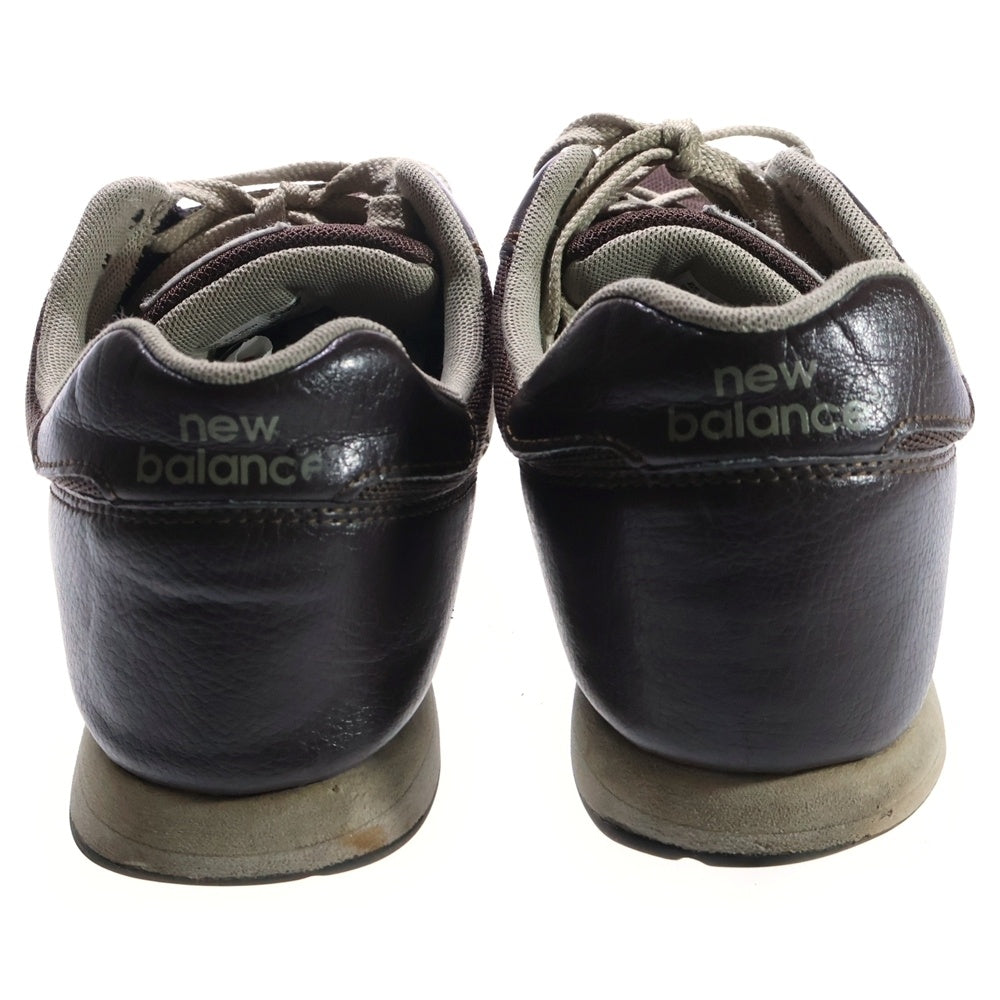 New Balance(ニューバランス) ML373BRN レザー ローカットスニーカー ブラウン US9.5/27.5cm