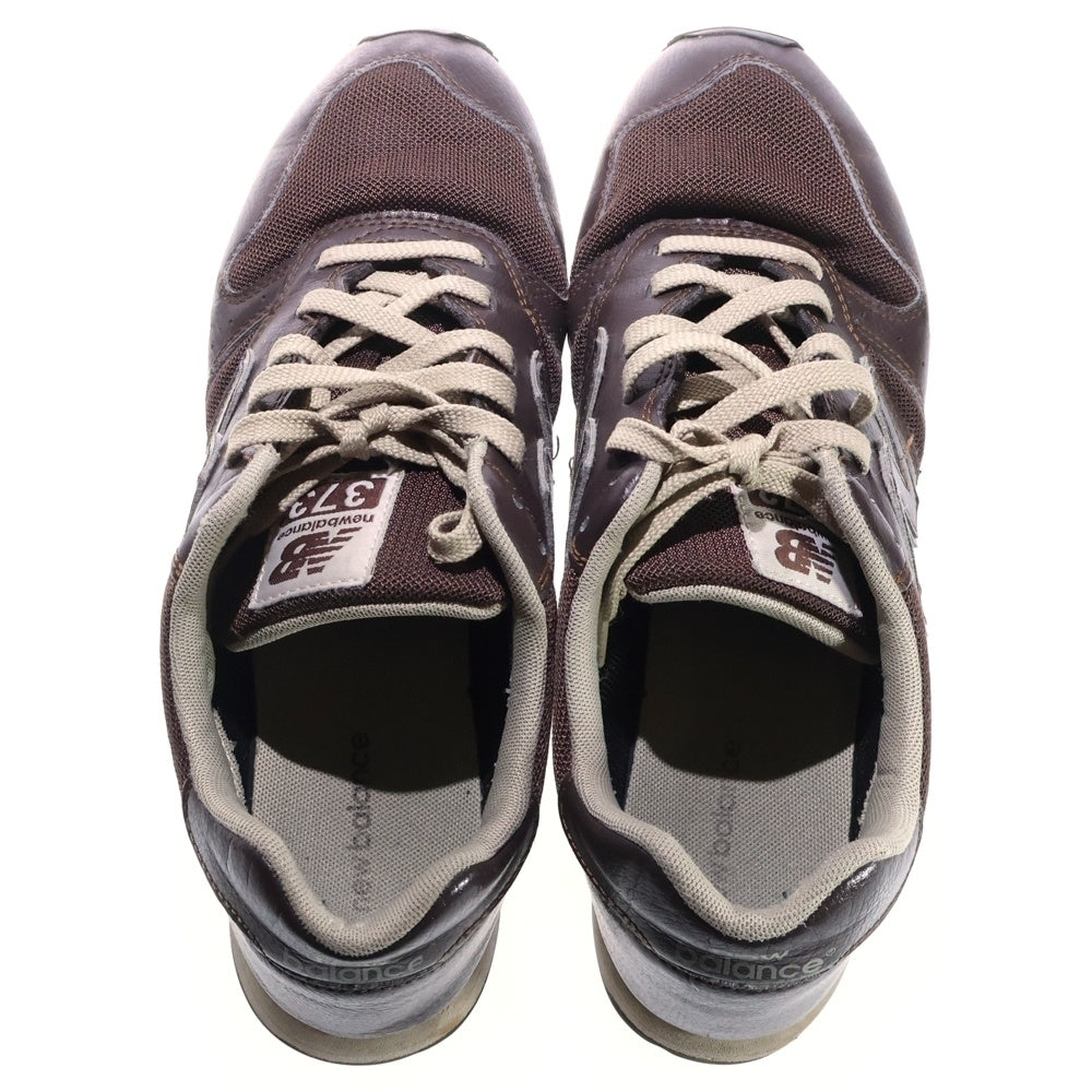 New Balance(ニューバランス) ML373BRN レザー ローカットスニーカー ブラウン US9.5/27.5cm