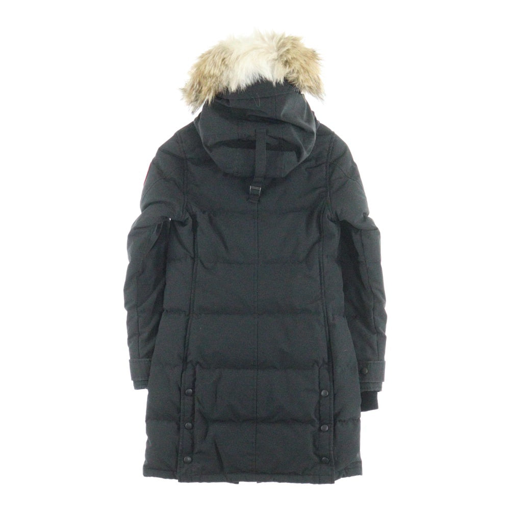 CANADA GOOSE(カナダグース) MACKENZIE マッケンジー ファーフーデッドダウンジャケット レディース ブラック 2302JL