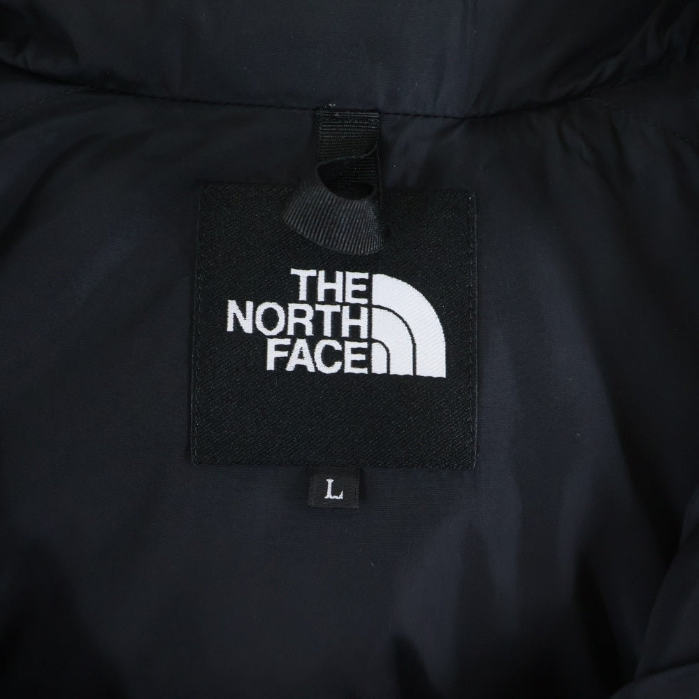 THE NORTH FACE(ザノースフェイス) NUPTSE JACKET ヌプシ 胸ロゴデザイン ジップアップ ダウンジャケット レッド ND91841