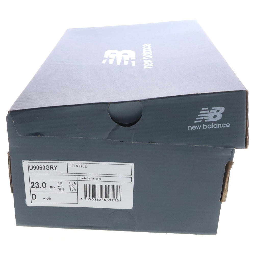 New Balance(ニューバランス) U9060GRY スウェード ローカットスニーカー グレー US5/23cm レディース