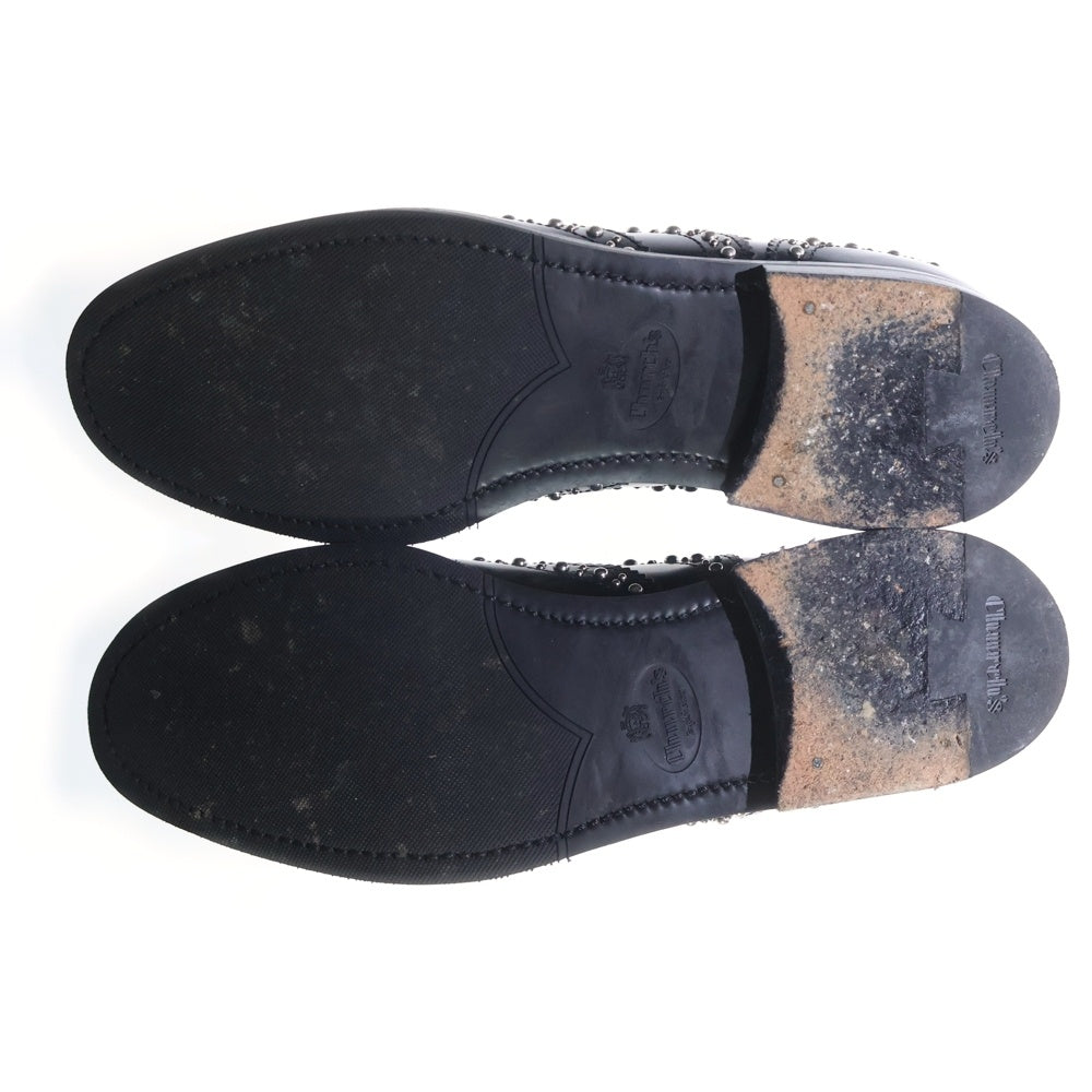 Church's(チャーチ) BURWOOD MET バーウッド メット シルバースタッズ レザードレスシューズ レディース ブラック 8746/01