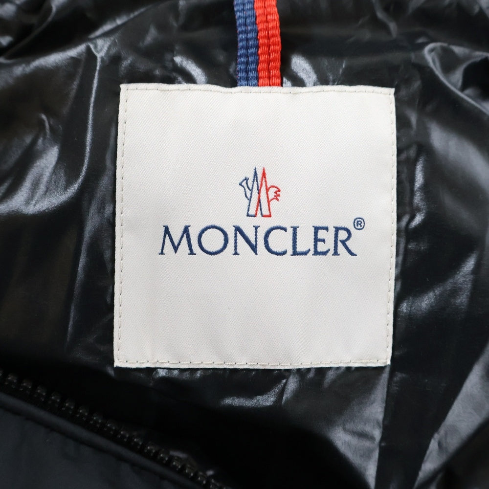 MONCLER(モンクレール) CARDAMINE ロゴ刺繍ダウンベスト ブラック I20911A00181 54A81