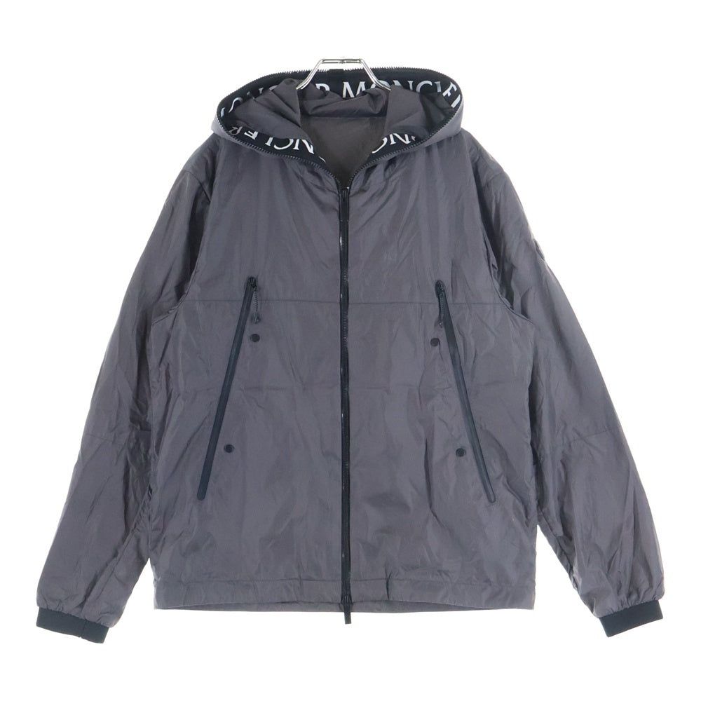MONCLER(モンクレール) JUNICHI レタリングロゴ ナイロンブルゾン ジャケット グレー H10911A00101 68352