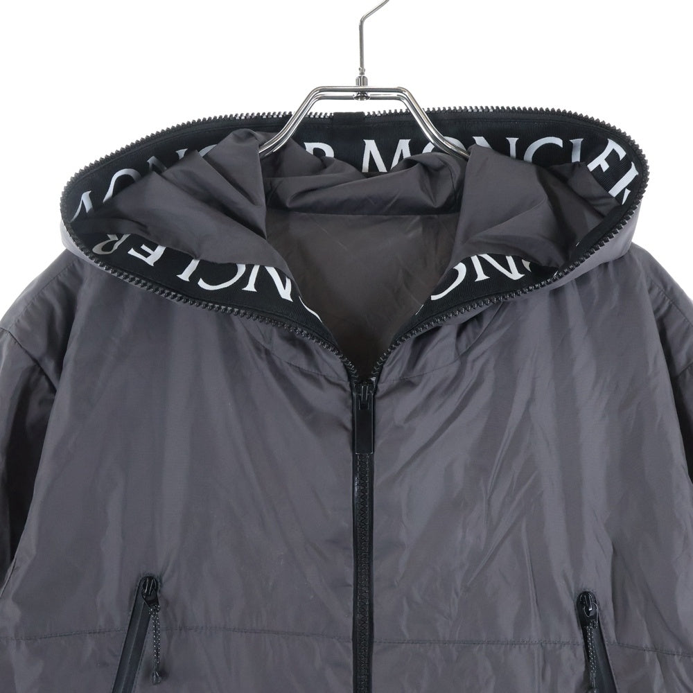 MONCLER(モンクレール) JUNICHI レタリングロゴ ナイロンブルゾン ジャケット グレー H10911A00101 68352