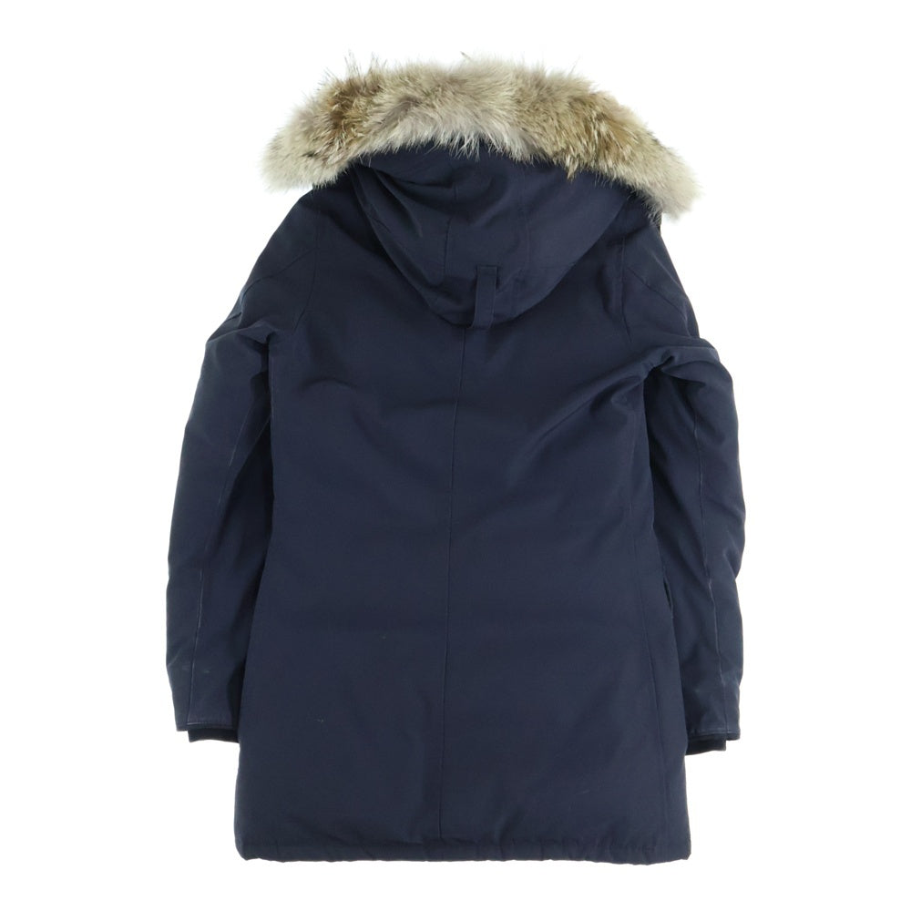 CANADA GOOSE(カナダグース) BRONTE ブロンテ ファー フーデッド ダウンジャケット レディース ネイビー 2603JL