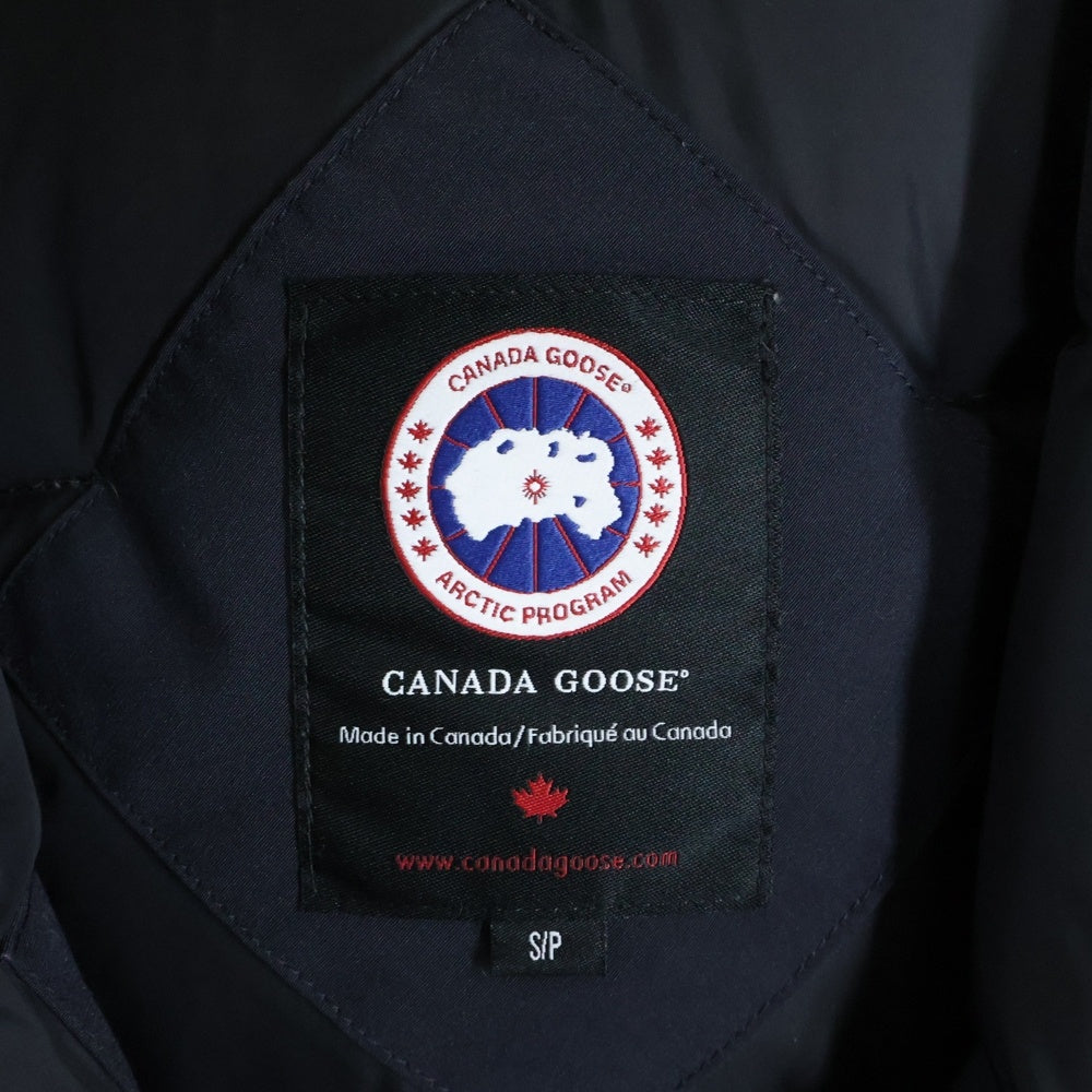 CANADA GOOSE(カナダグース) BRONTE ブロンテ ファー フーデッド ダウンジャケット レディース ネイビー 2603JL