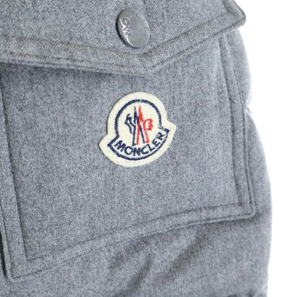 MONCLER(モンクレール) 15AW MONTGENEVRE モンジュネーブル ナイロン ウールダウンジャケット グレー A20914033805