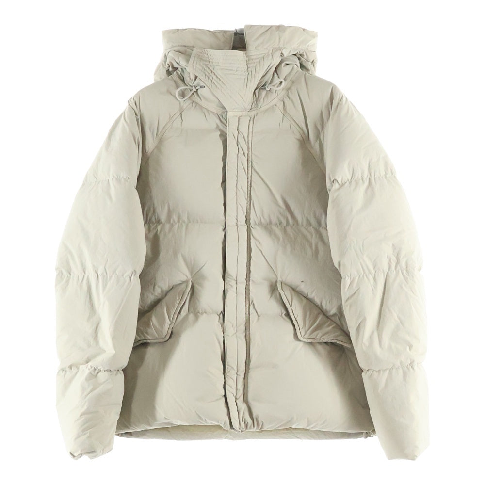 Ten C(テンシー) ARTIC DOWN PARKA フーデッド ジップアップ ナイロン アーティック ダウンジャケット ベージュ 17CTCUC03075-003780