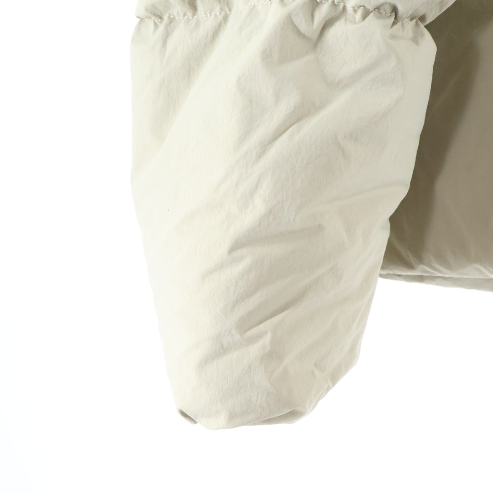 Ten C(テンシー) ARTIC DOWN PARKA フーデッド ジップアップ ナイロン アーティック ダウンジャケット ベージュ 17CTCUC03075-003780