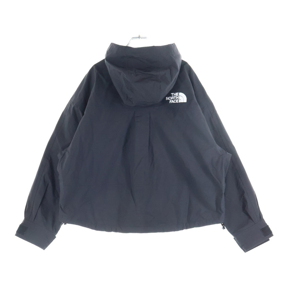 THE NORTH FACE(ザノースフェイス) RESIGN ON JACKET ジップアップフーデッドナイロンジャケット ブラック レディース NF0A3XDC