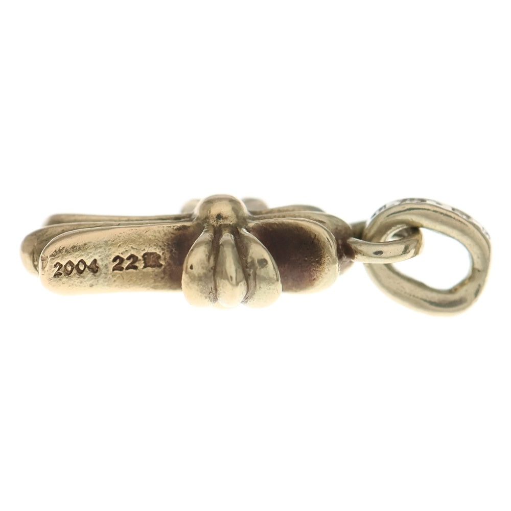 CHROME HEARTS(クロムハーツ) 22K CRS BBYFAT ベイビーファットクロス ペンダントトップ ゴールド BCA037
