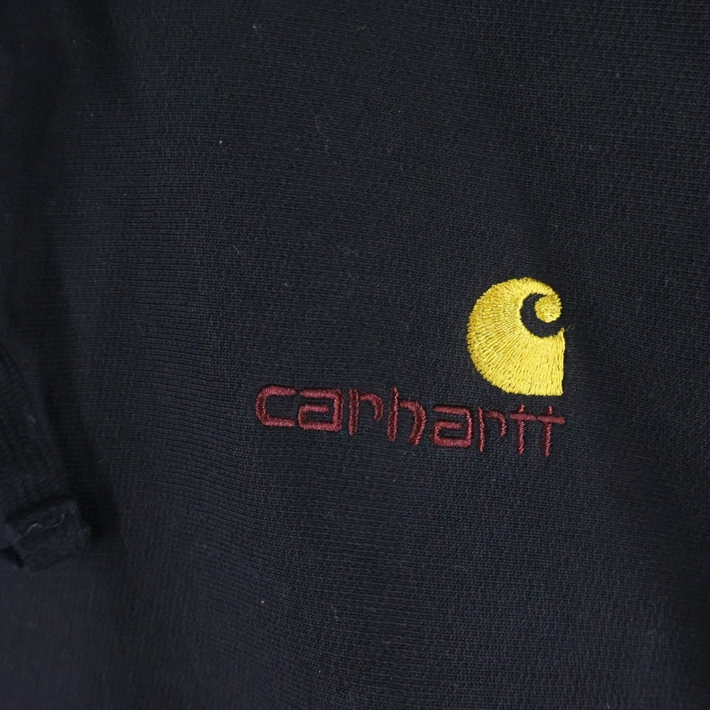 Carhartt WIP(カーハート ダブリューアイピー) アメリカンスクリプト フロントロゴエンブロイダリー フーデッドスウェットシャツ パーカー I028279