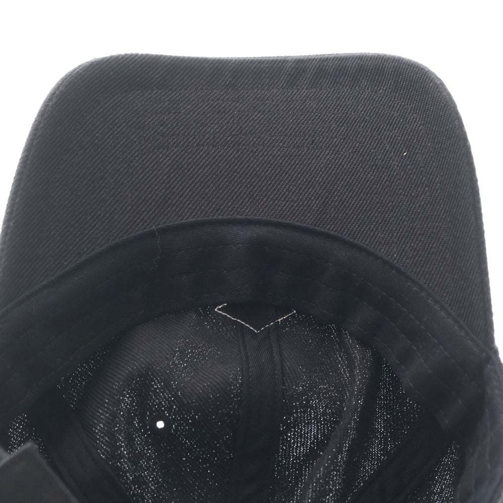 DANTON(ダントン) ロゴワッペン 6パネル キャップ 帽子 ブラック KR22-113-02