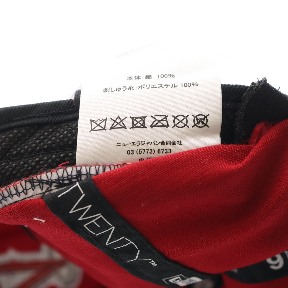 NEW ERA(ニューエラ) LOS ANGELES ANGELS 9TWENTY ロサンゼルスエンゼルス 6パネル キャップ 帽子 レッド