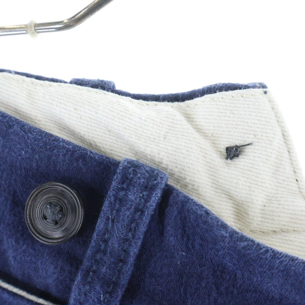 NIGEL CABOURN(ナイジェルケーボン) WOMAN Wide Pant-Moleskin ウーマン モールスキン ワイドパンツ レディース ネイビー 80350850008