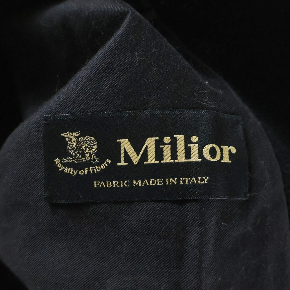 NO BRAND(ノーブランド) SEMOH セモー ノーカラートレンチコート レディース ブラック