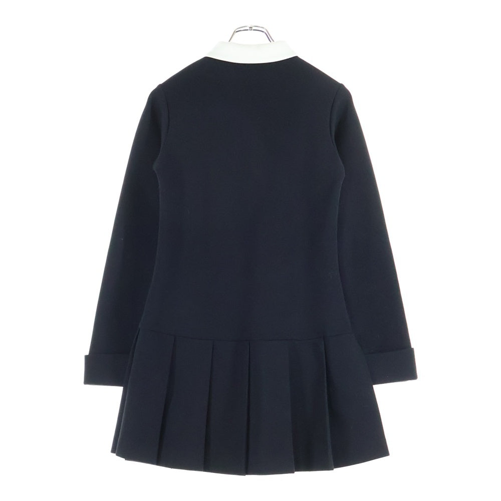 Her lip to(ハーリップトゥ) POLO PLEATED MINI DRESS ポロ プリーツド ミニドレス ブラック/ホワイト レディース 1244105126