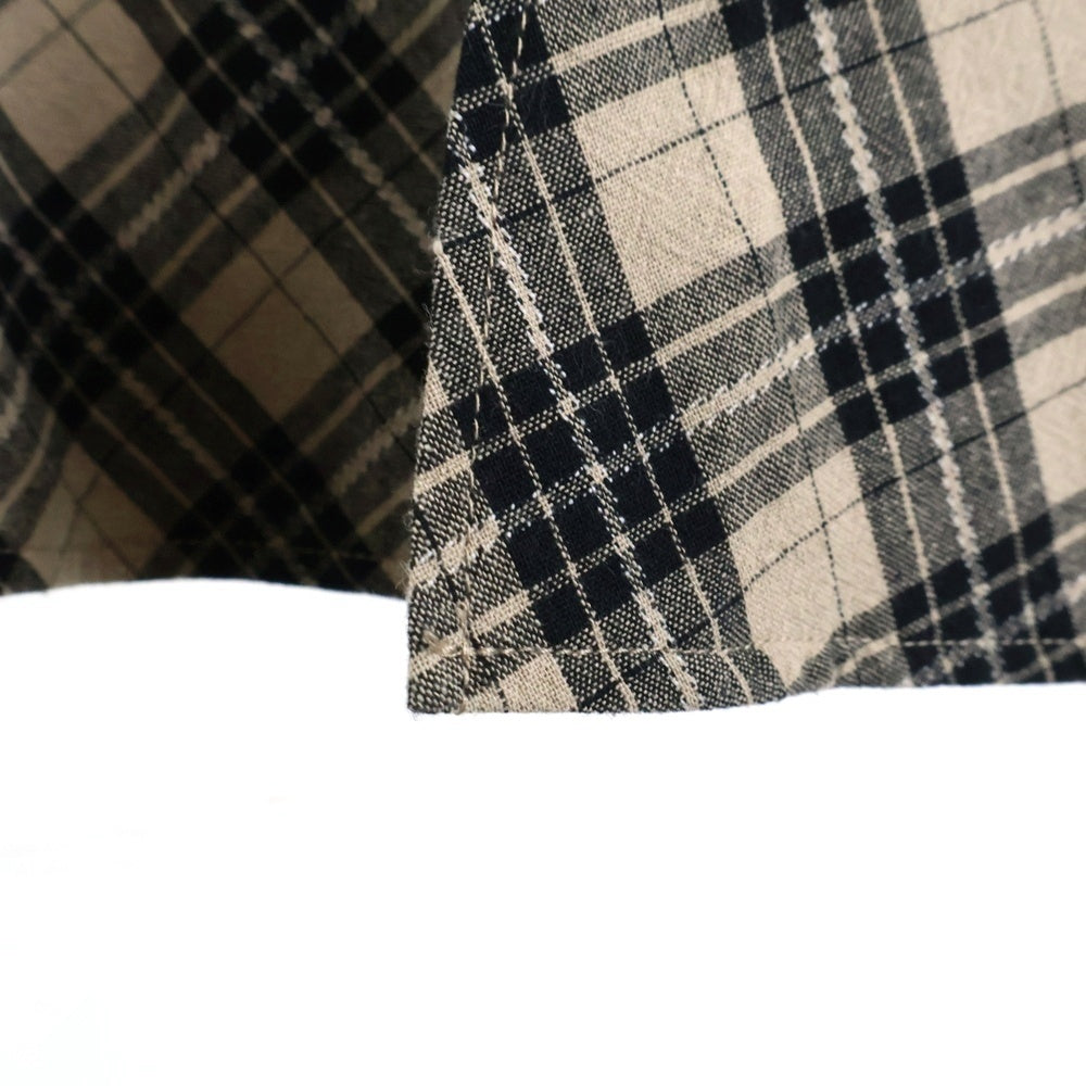 NO BRAND(ノーブランド) ANDMARY アンドマリー CECILY CHECK LONG DRESS セシリー チェック キャミロングドレス ベージュ レディース AM0828