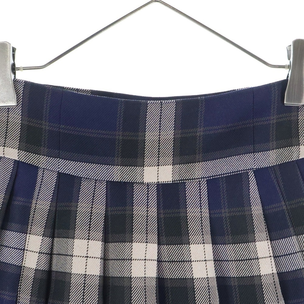 snidel(スナイデル) チェック柄 プリーツスカショーパン ネイビー レディース SWFP254126