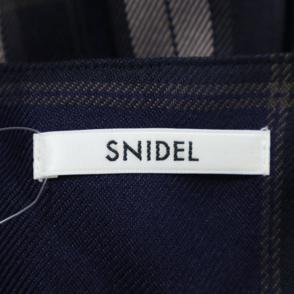 snidel(スナイデル) チェック柄 プリーツスカショーパン ネイビー レディース SWFP254126