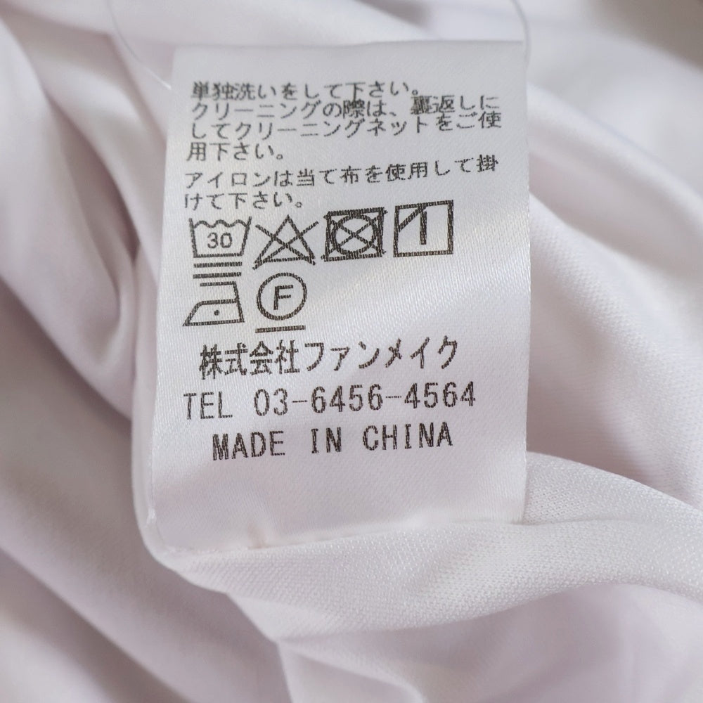 NO BRAND(ノーブランド) M me eme エムミーエメ FLOWER PRINT CAMI ONEPIECE フラワープリント キャミワンピース レッド/ホワイト レディース 10542