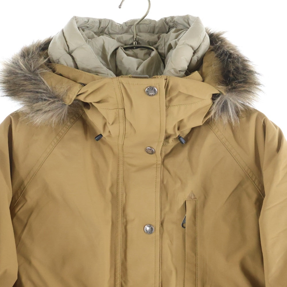 THE NORTH FACE(ザノースフェイス) GORE-TEX SEROW MAGNE TRICLIMATE セローマグネトリクライメイト インナー付き ファーフード ダウンジャケット ブラウン レディース NPW62131