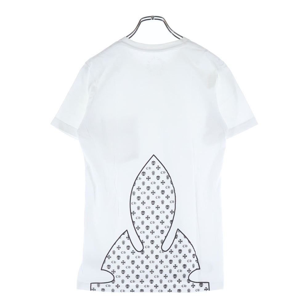CHROME HEARTS(クロムハーツ) FLEURKNEE TEE フレアニー プリント クルーネック 半袖Tシャツ カットソー ホワイト
