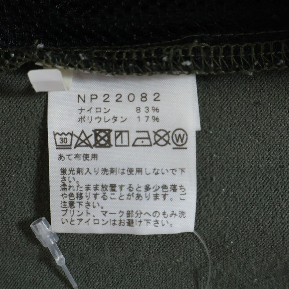 THE NORTH FACE(ザノースフェイス) APEX FLEX CREW エイペックス フレックス クルーネック長袖Tシャツ カットソー ブラック/カーキ NP22082