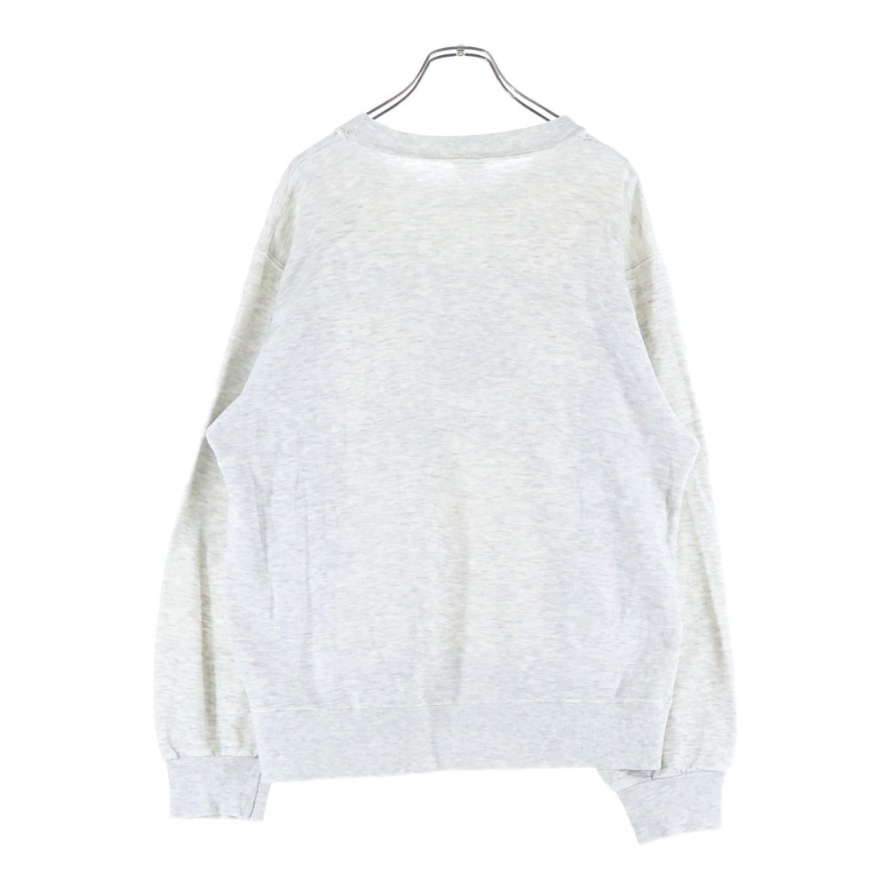 CHAMPION(チャンピオン) 90S ILLINOIS UNIVERSITY イリノイ ユニバーシティ フロントロゴデザイン クルーネック リバースウェーブ スウェット トレーナー グレー