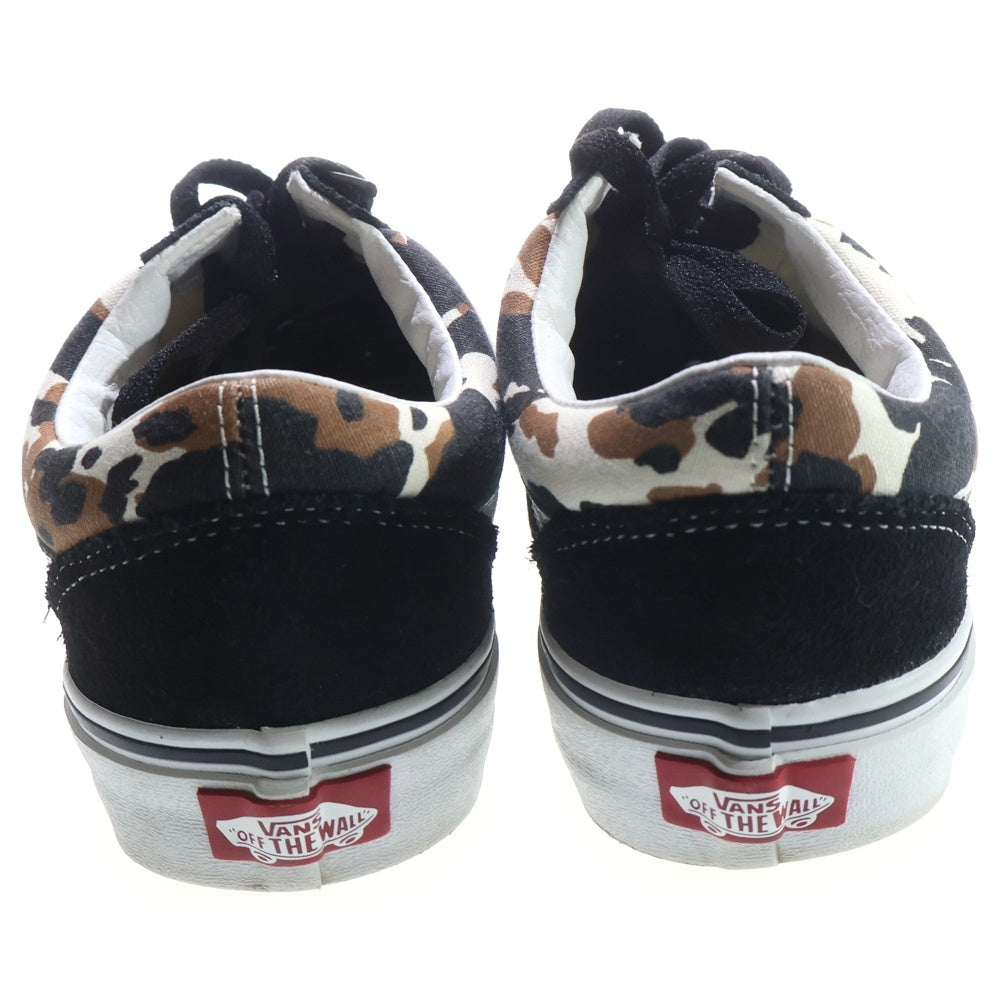 VANS(ヴァンズ) OLD SKOOL オールドスクール カモ柄 ローカットスニーカー レディース ブラック US7.5/25.5cm 751505
