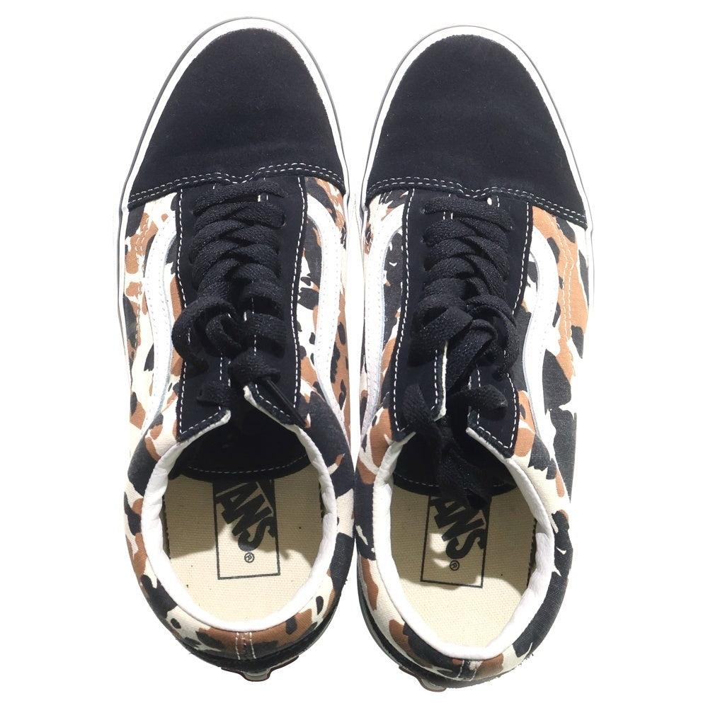 VANS(ヴァンズ) OLD SKOOL オールドスクール カモ柄 ローカットスニーカー レディース ブラック US7.5/25.5cm 751505