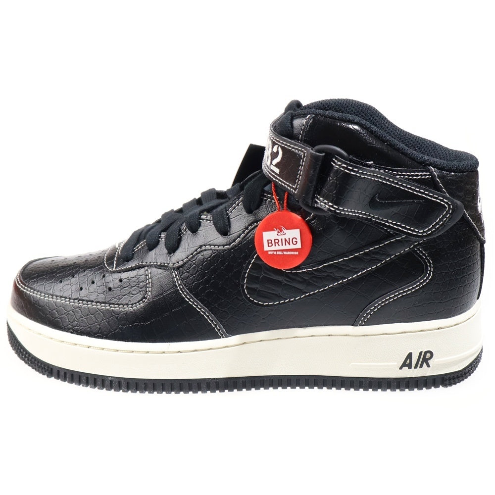 NIKE(ナイキ) AIR FORCE 1 MID LX OUR FORCE 1 エアフォース1 LX フォース1 ミッドカットスニーカー ブラック US9/27.0cm DV1029-010