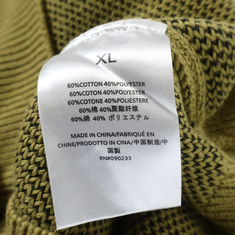 FEAR OF GOD ESSENTIALS(フィアオブゴッド エッセンシャルズ) フロントロゴエンブロイダリー プルオーバーニットフーディー パーカー ブラウン