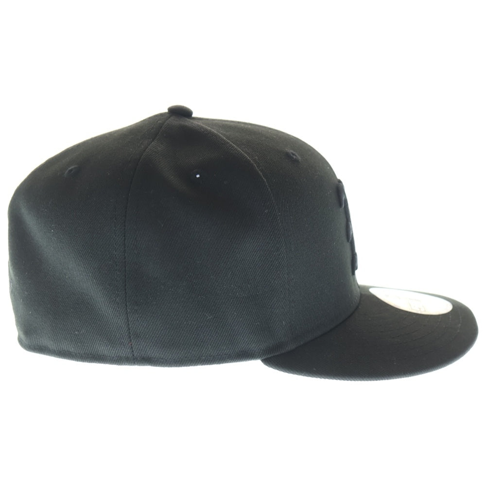 WACKO MARIA(ワコマリア) 24AW ×NEW ERA ニューエラ フロント刺繍 6パネル ベースボールキャップ 帽子 ブラック 24FW-WMA-CP01