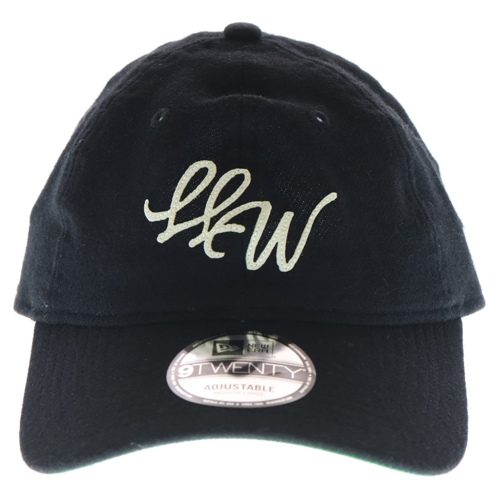WTAPS(ダブルタップス) 25AW ×NEW ERA 9TWENTY CAP WONY FLANNEL ニューエラ ウール混 6パネル ベースボールキャップ 帽子 ブラック 252NENED-HT02